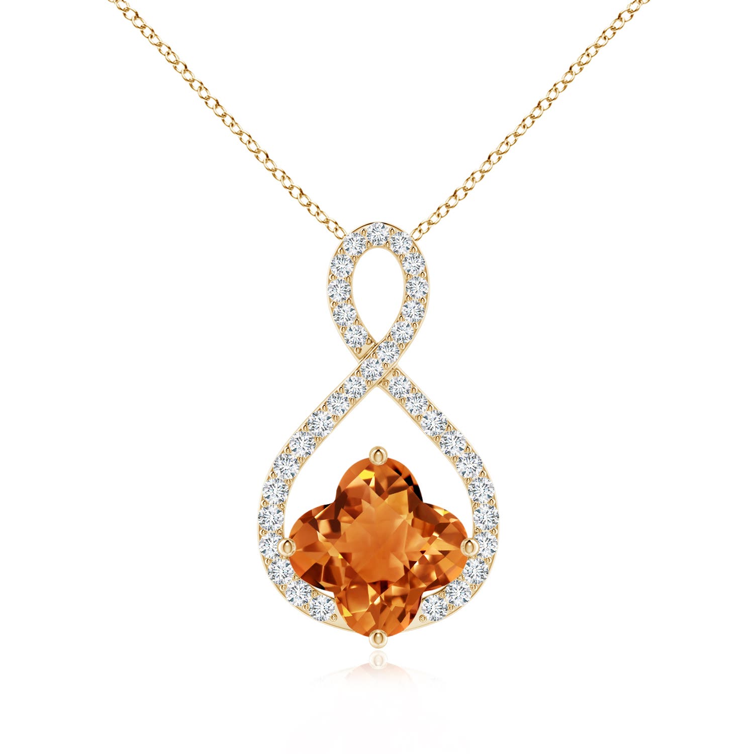 AAAA - Citrine / 2.15 CT / 14 KT Yellow Gold