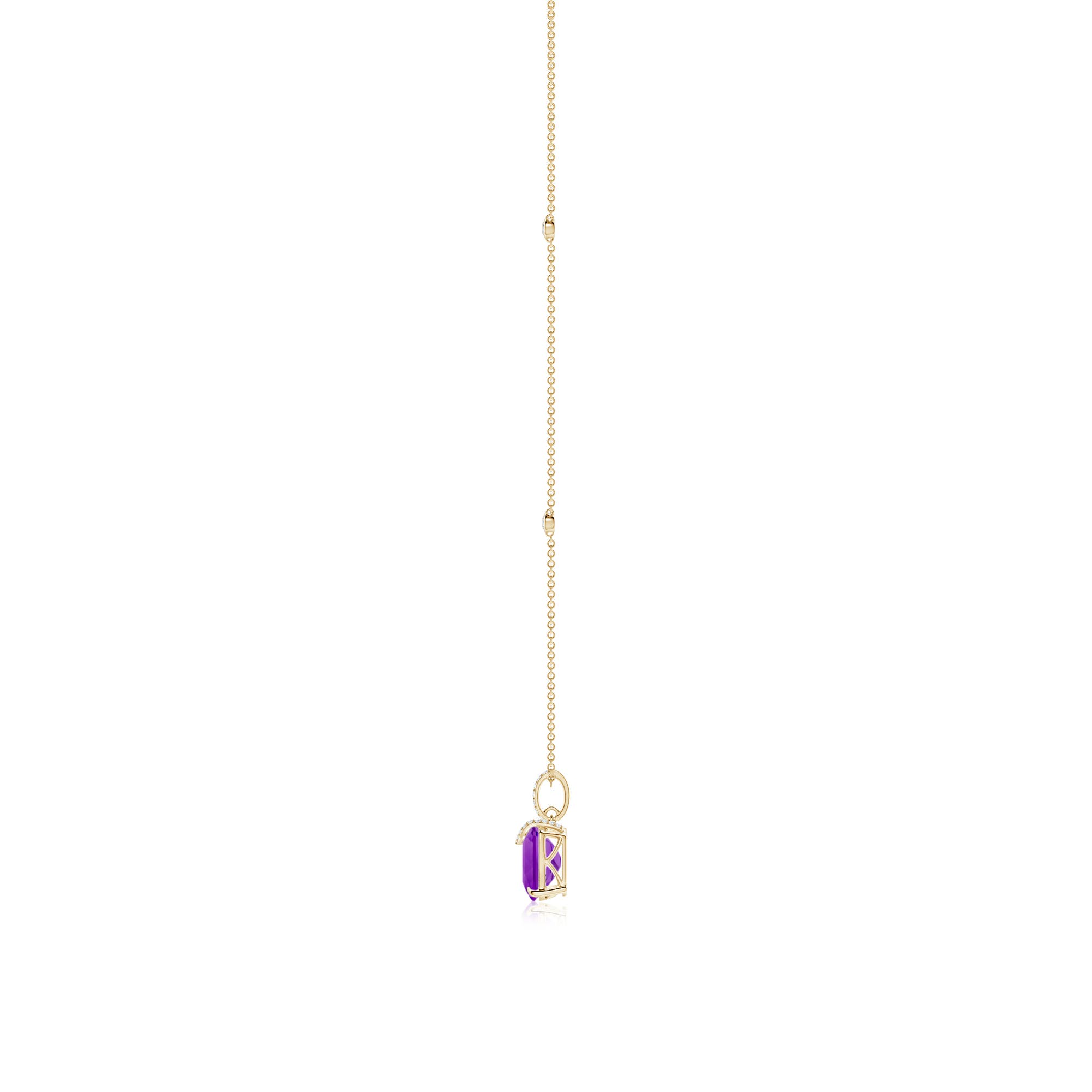 AAAA - Amethyst / 3.06 CT / 14 KT Yellow Gold