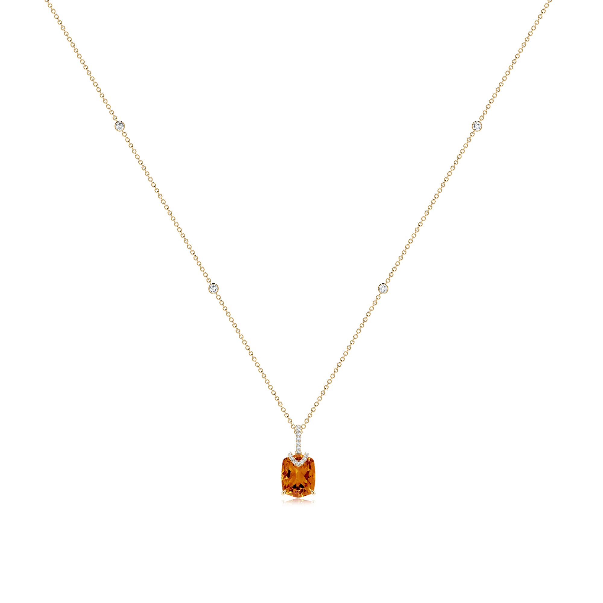 AAAA - Citrine / 3.06 CT / 14 KT Yellow Gold