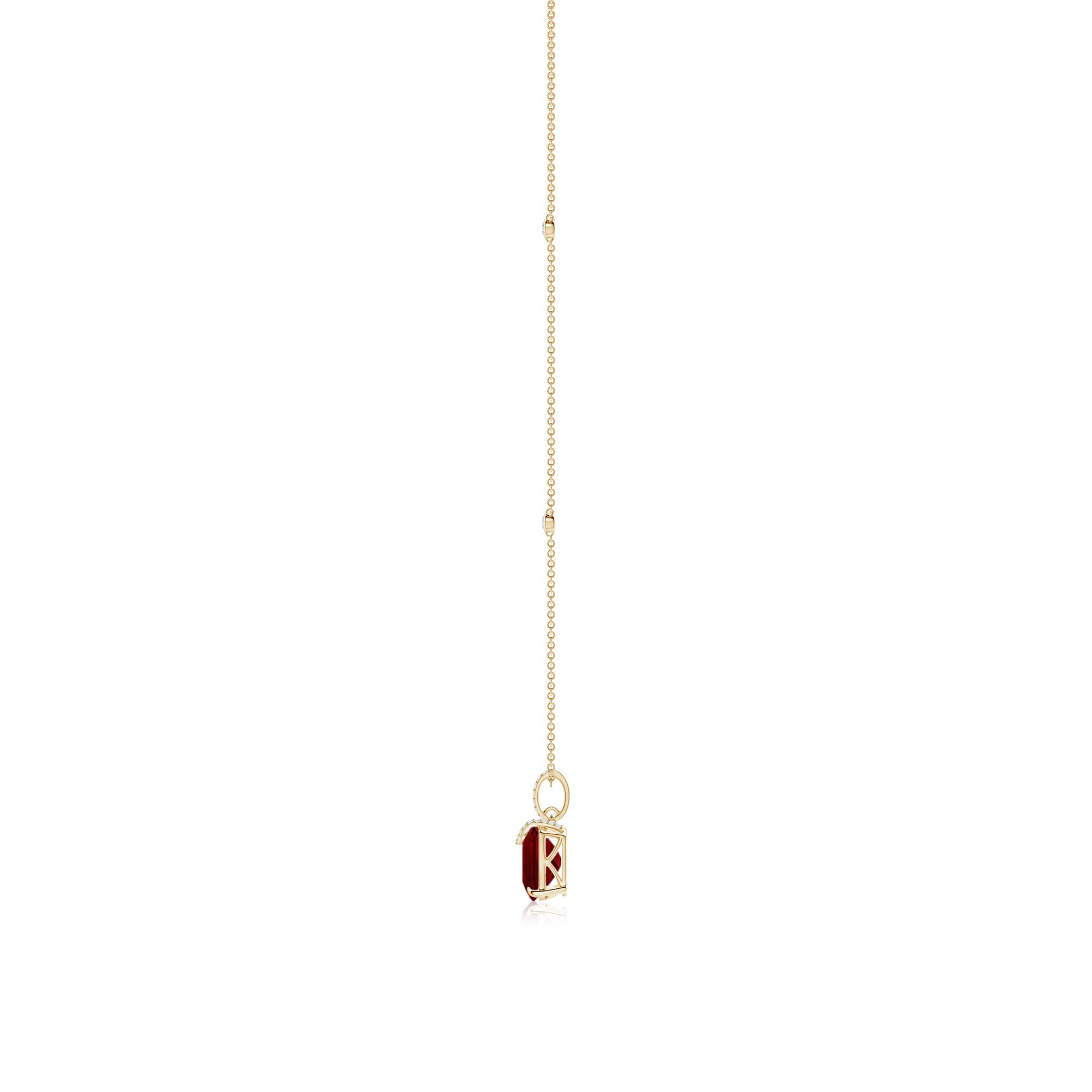 AAAA - Garnet / 3.06 CT / 14 KT Yellow Gold