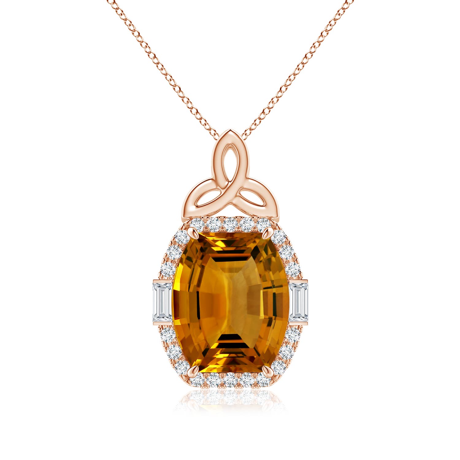 14.04x12.06x8.06mm AAAA FC_SP2342CTD_H-RGE-AAAA-14.04x12.06x8.06 in 18CT Rose Gold