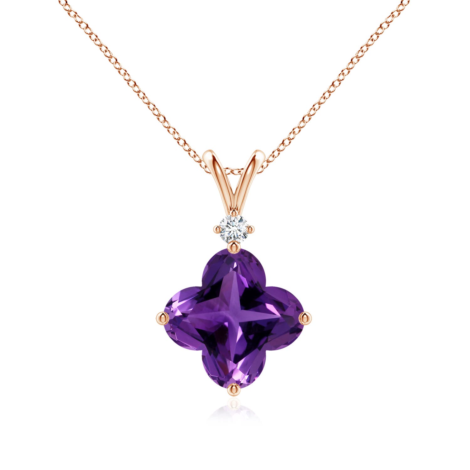 10.26x10.25x6.93mm AAAA FC_SP2343AMD_H-RGE-AAAA-10.26x10.25x6.93 in 18CT Rose Gold