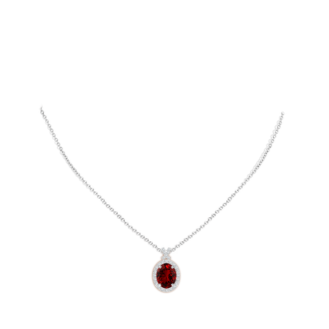 置物 Ruby Created Ruby, 925 Sterling Silver Pendant, SP020 - Etsy