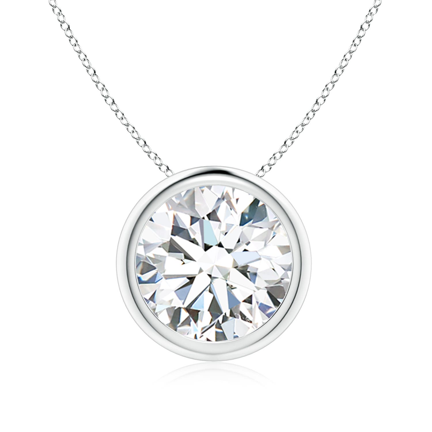Shop White Gold Necklaces for Women | Angara