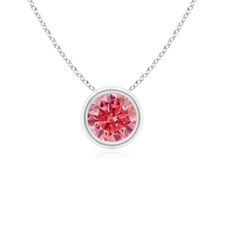 Round Fancy Intense, VS Lab Grown Pink Diamond