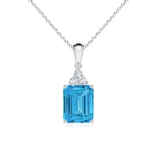 Emerald Cut Fancy Intense, VS Lab Grown Blue Diamond