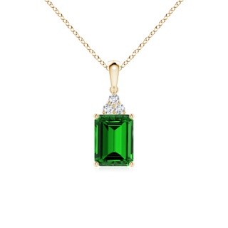 Emerald Cut Lab-Grown Lab Grown Emerald