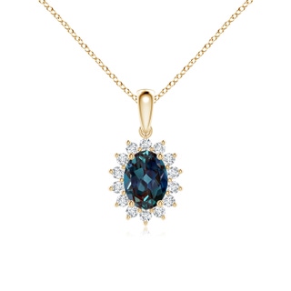 Oval Lab-Grown Lab Grown Alexandrite