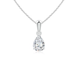 Pear Lab Grown Diamond Classic Necklaces & Pendants