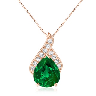 Pear Lab-Grown Lab Grown Emerald