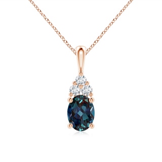 Oval Lab-Grown Lab Grown Alexandrite