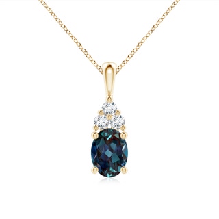 Oval Lab-Grown Lab Grown Alexandrite