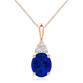 Oval Lab-Grown Lab Grown Blue Sapphire