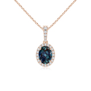 Oval Lab-Grown Lab Grown Alexandrite