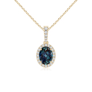 Oval Lab-Grown Lab Grown Alexandrite