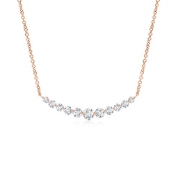 Fashion Rose Gold Lab Grown Diamond Jewelry