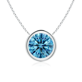 Round Fancy Intense, VS Lab Grown Blue Diamond