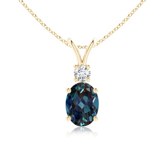 Oval Lab-Grown Lab Grown Alexandrite