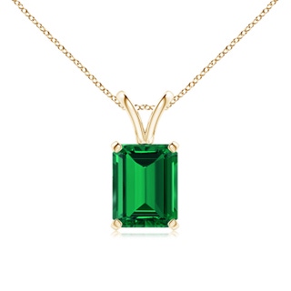 Emerald Cut Lab-Grown Lab Grown Emerald