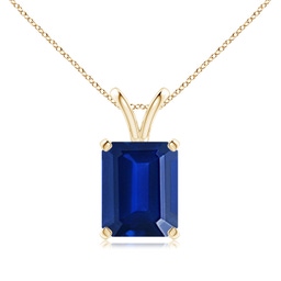 Lab Grown Blue Sapphire Classic Necklaces & Pendants