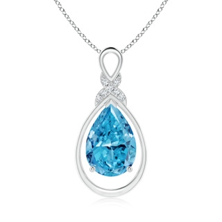 Pear Fancy Intense, VS Lab Grown Blue Diamond