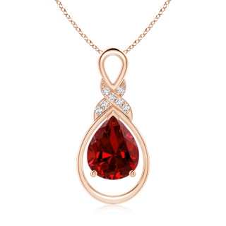 Pear Lab-Grown Lab Grown Ruby