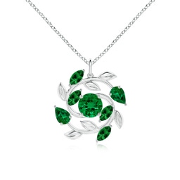 Fashion Lab Grown Emerald Fashion Necklaces & Pendants