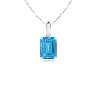 Emerald Cut Fancy Intense, VS Lab Grown Blue Diamond