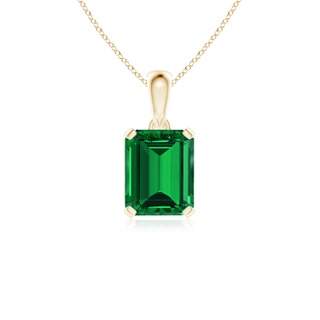 Emerald Cut Lab-Grown Lab Grown Emerald