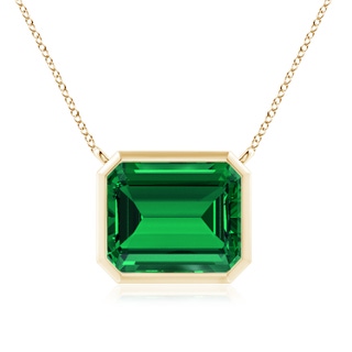 Emerald Cut Lab-Grown Lab Grown Emerald