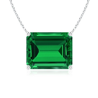 Emerald Cut Lab-Grown Lab Grown Emerald