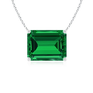 Emerald Cut Lab-Grown Lab Grown Emerald