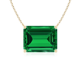 Emerald Cut Lab-Grown Lab Grown Emerald