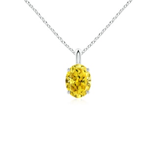 Oval Fancy Intense, VS Lab Grown Yellow Diamond