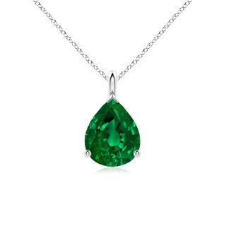 Pear Lab-Grown Lab Grown Emerald