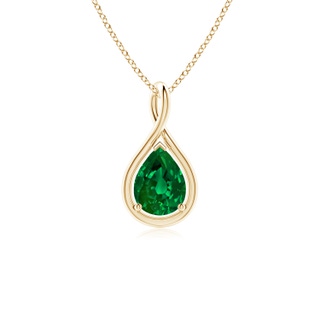 Pear Lab-Grown Lab Grown Emerald