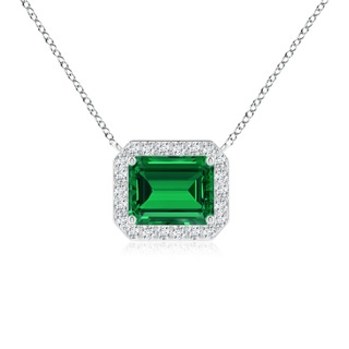 Emerald Cut Lab-Grown Lab Grown Emerald