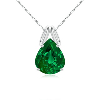 Pear Lab-Grown Lab Grown Emerald