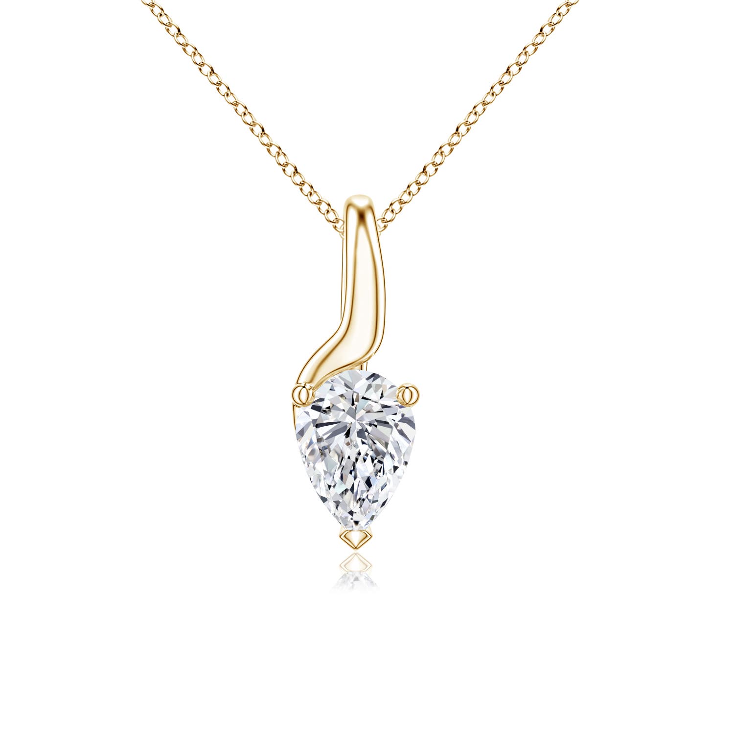 7x5mm FGVS LSP2608D-YG-FGVS-7x5 in Yellow Gold
