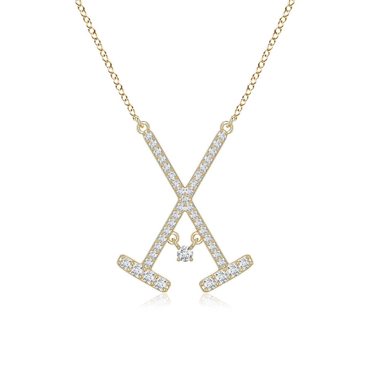 1.8mm FGVS LSP2615D-YG-FGVS-1.8 in Yellow Gold