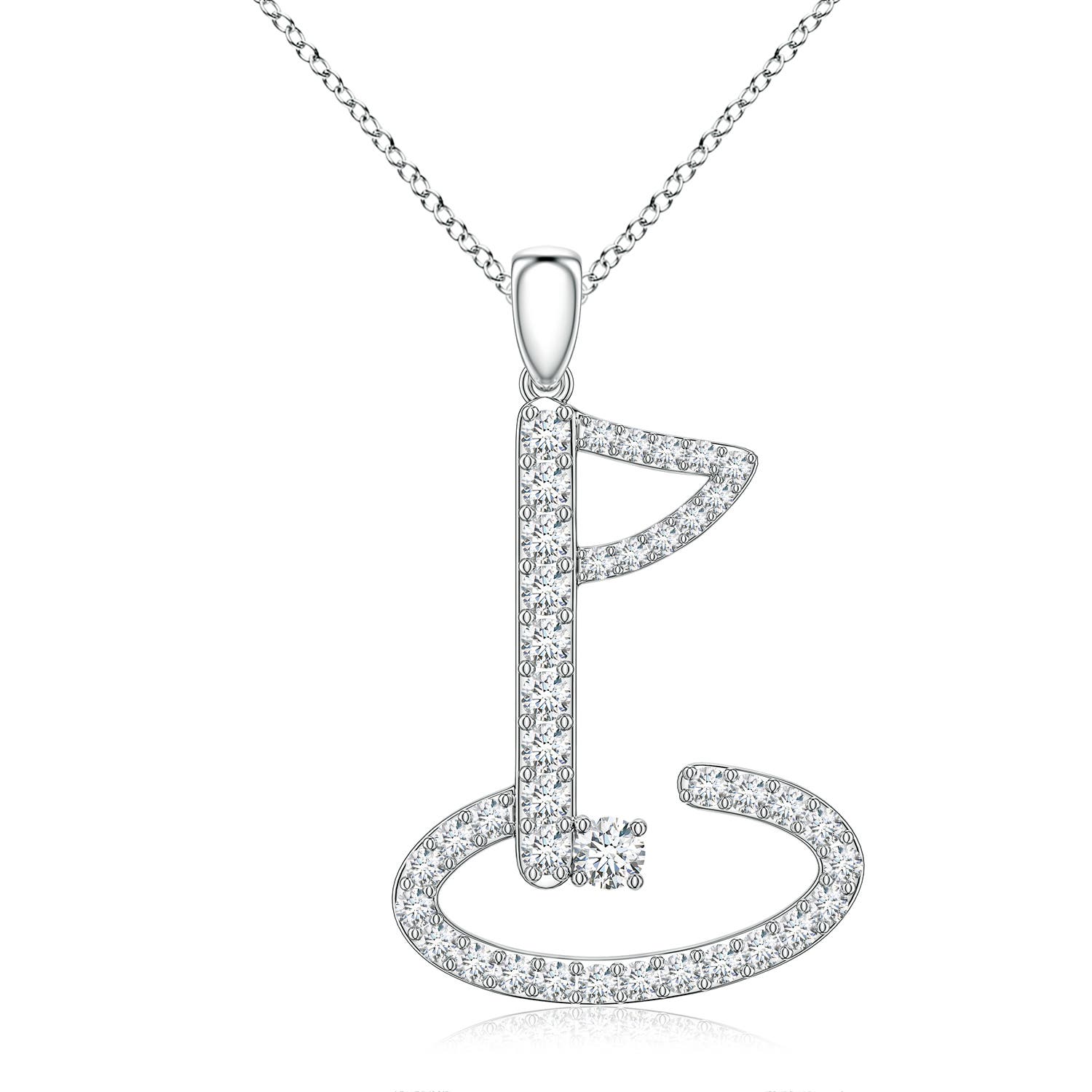 2.5mm FGVS LSP2617D-WG-FGVS-2.5 in White Gold