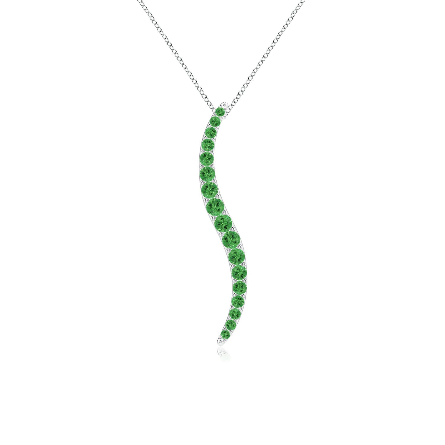 Shop Tsavorite Pendants for Women | Angara