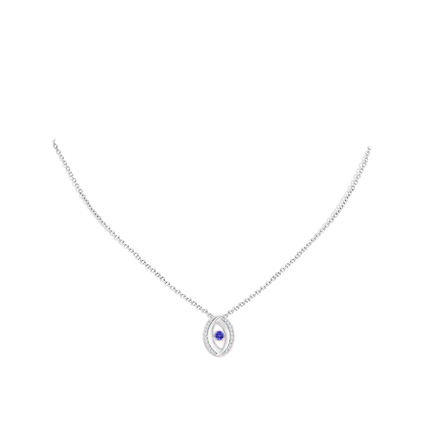 Dancing hot sale tanzanite necklace