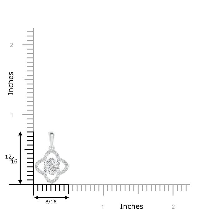 H, SI2 / 0.45 CT / 14 KT White Gold