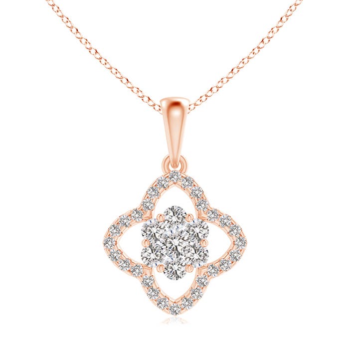 I-J, I1-I2 / 0.45 CT / 14 KT Rose Gold