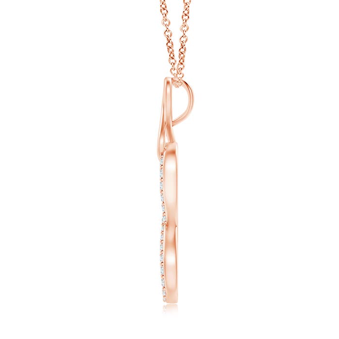 G, VS2 / 0.11 CT / 14 KT Rose Gold