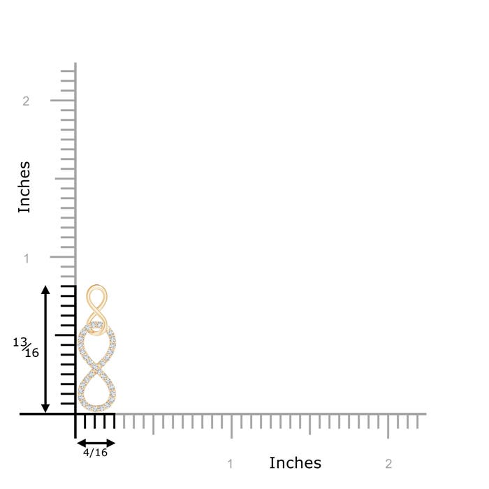 G, VS2 / 0.11 CT / 14 KT Yellow Gold