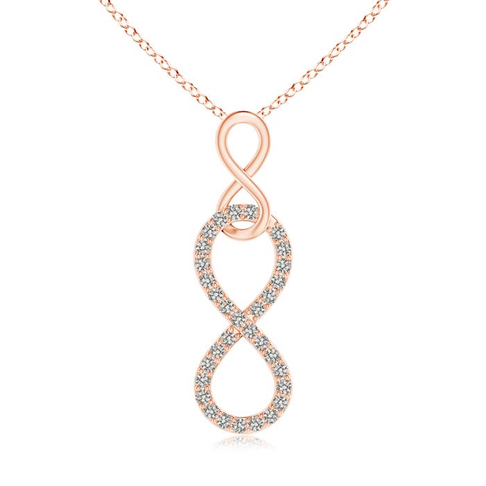 K, I3 / 0.11 CT / 14 KT Rose Gold