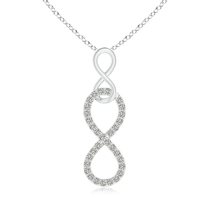 K, I3 / 0.11 CT / 14 KT White Gold