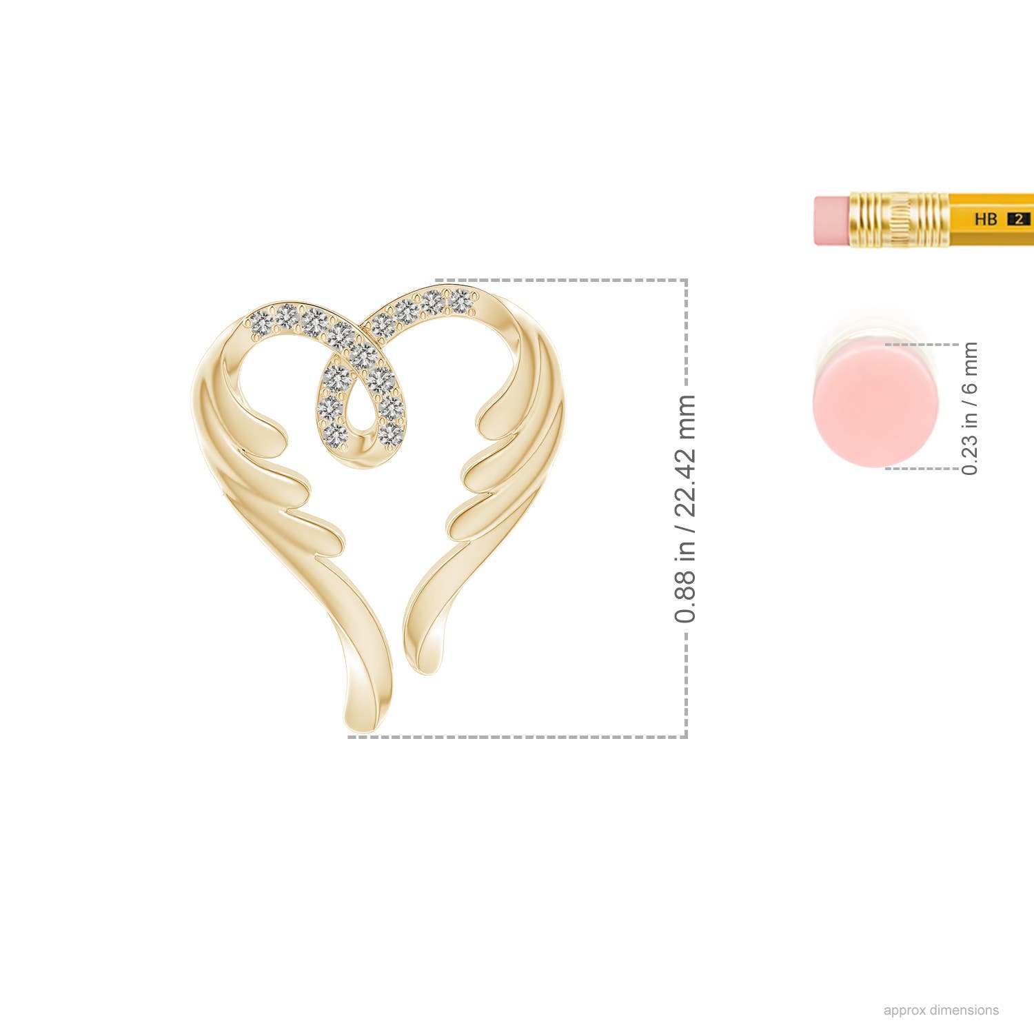 K, I3 / 0.1 CT / 14 KT Yellow Gold